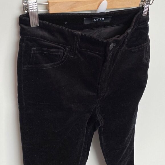 Joe’s Black Velvet Skinny Jeans - Picture 3 of 8